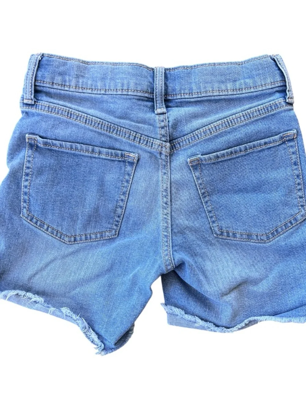 Old Navy Light Blue Distressed Denim Shorts